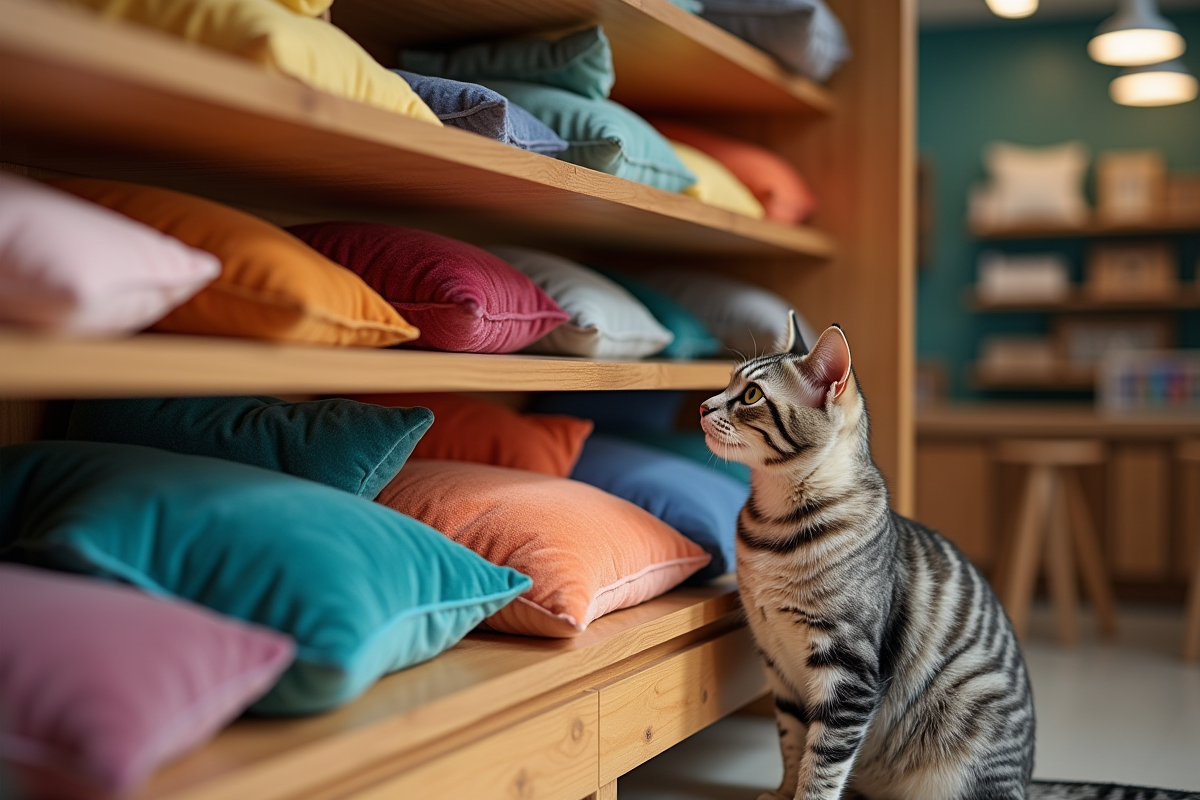 coussin chat