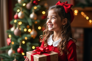 Conseils pour accessoiriser une robe fillette pour Noël