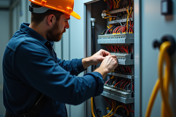 Installation d’une prise électrique sur un tableau électrique