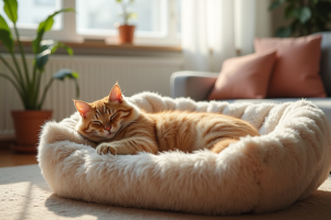 Comment sélectionner le coussin félin parfait pour un sommeil régénérateur